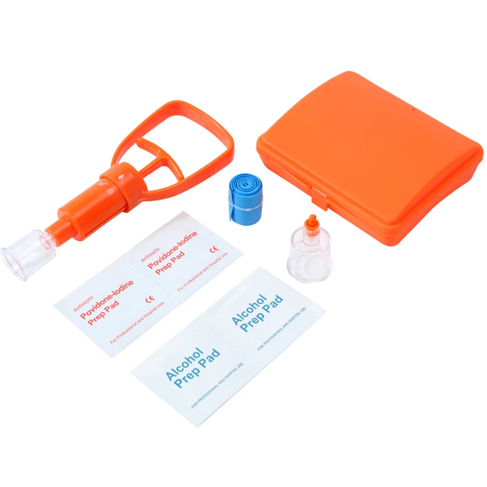 Woolpack Venom Extractor Kit – Snake Bite & Sting First Aid Pump