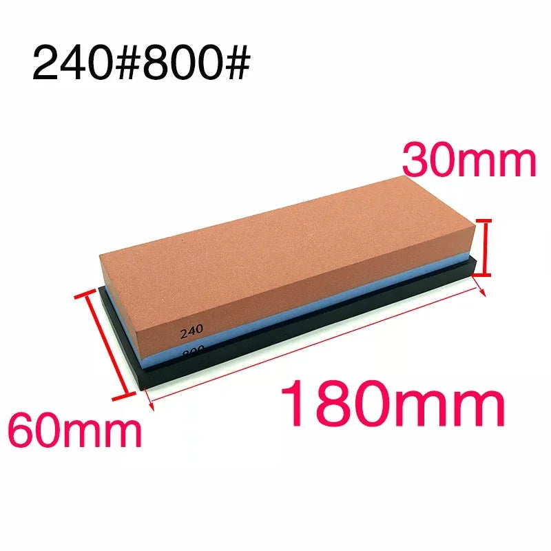 Woolpack Double-Sided Whetstone – Professional Knife Sharpening Stone (1000/3000/6000 Grit)