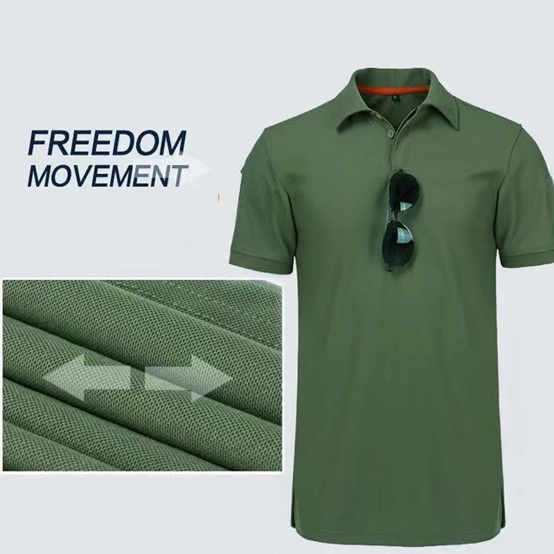 Woolpack Tactical Quick-Dry Tee – Breathable, Short Sleeve