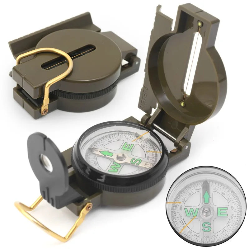 Woolpack Military Outdoor Compass – High-Precision, Waterproof