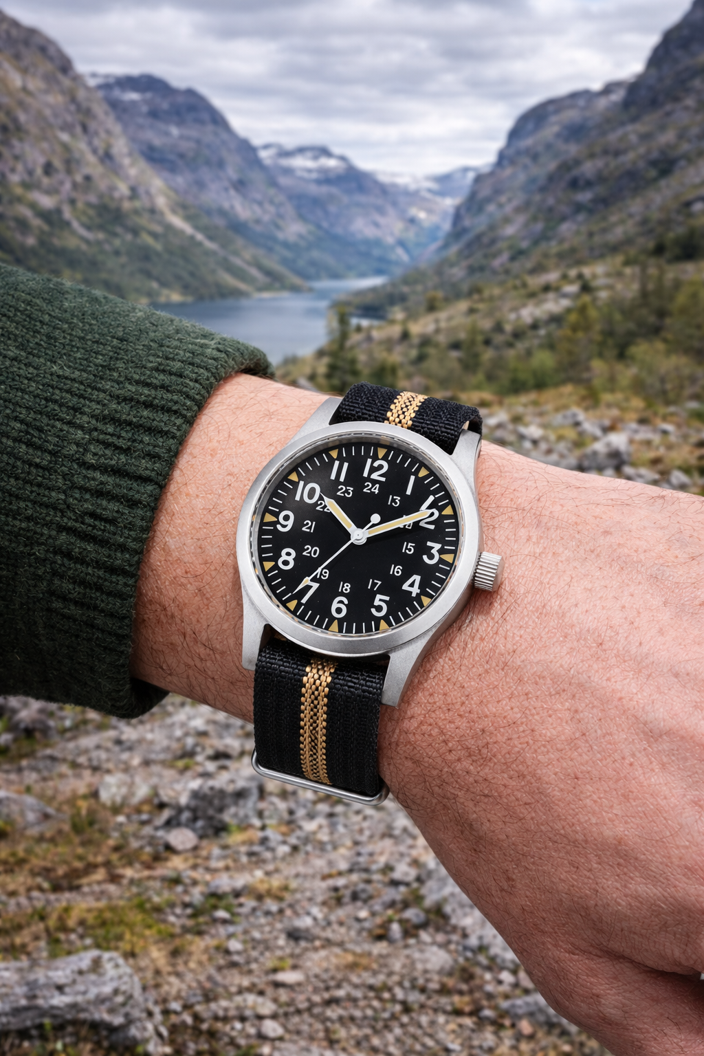 Woolpack Military Field Watch – 38mm Tactical Edition