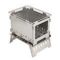 Woolpack Foldable Camping Fire Pit Stove - size Medium