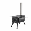 Woolpack Portable Wood-Burning Tent Stove – Stainless Steel Camp Heater with Chimney - Woolpack Hiking Gear
