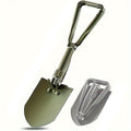 Woolpack Folding Survival Shovel – Stainless Steel, 15-Function Tool - Woolpack Hiking Gear