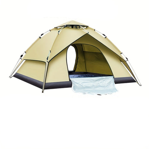 Woolpack 4-Person Family Tent – Quick Setup, Double-Layer, All-Season - Woolpack Hiking Gear