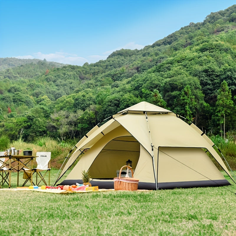 Woolpack 4-Person Family Tent – Quick Setup, Double-Layer, All-Season