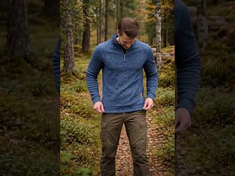Woolpack Fleece-Lined Half-Zip Sweater