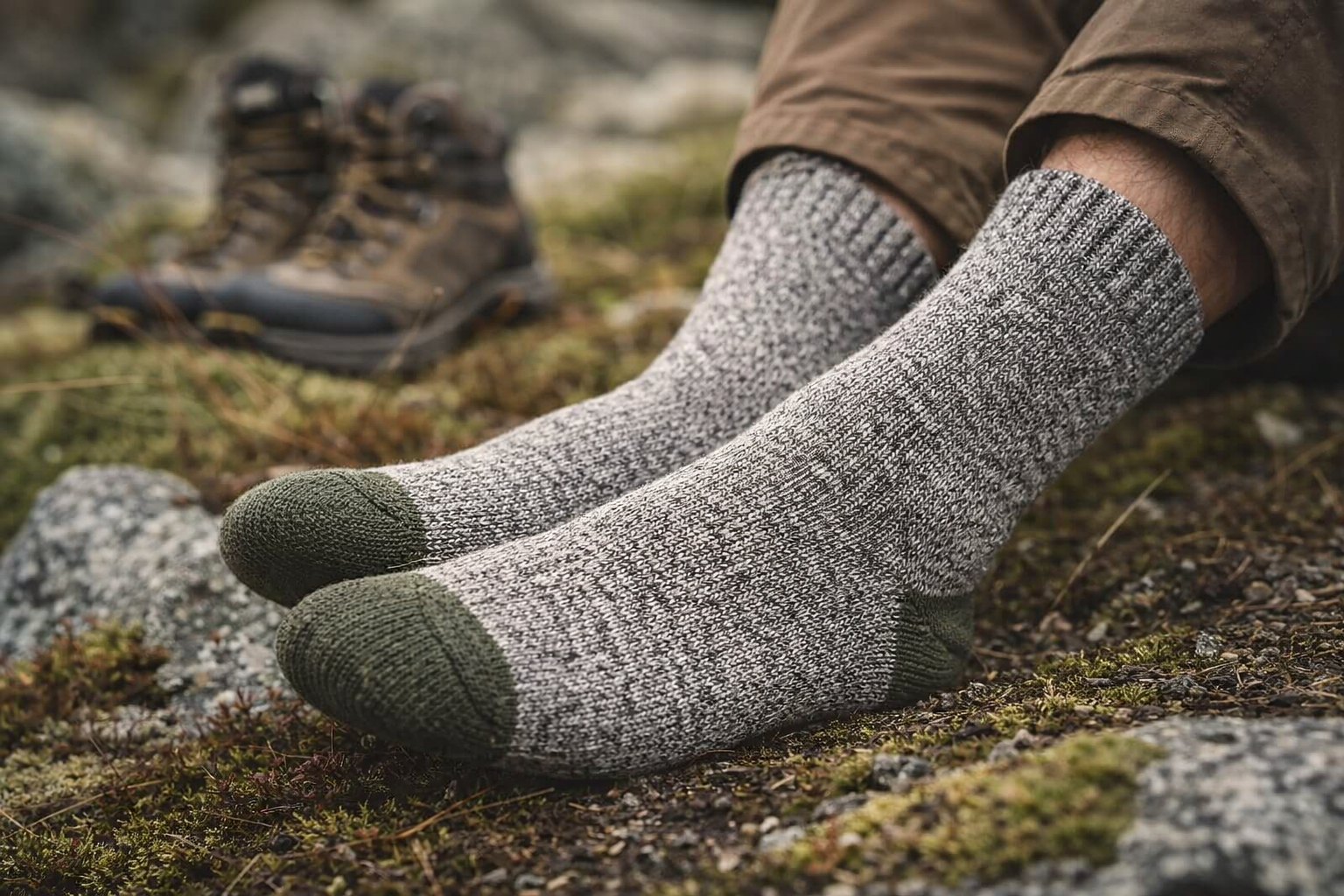 Woolpack Merino Wool Hiking Socks – 5-Pair