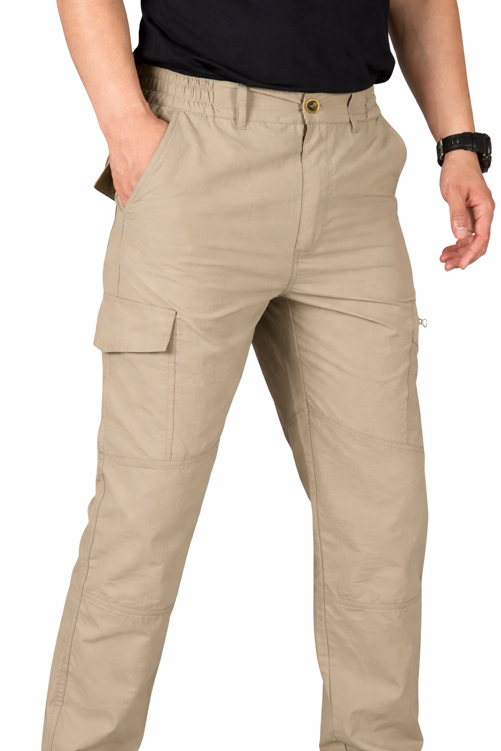 Woolpack Men’s Tactical Cargo Pants – Lightweight Waterproof Multi-Pocket - Woolpack Hiking Gear