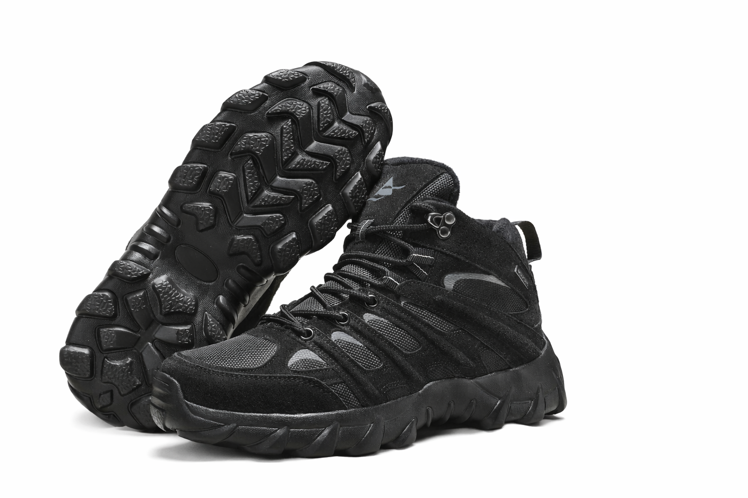 Woolpack desert hiking boots for men with lace-up ankle support