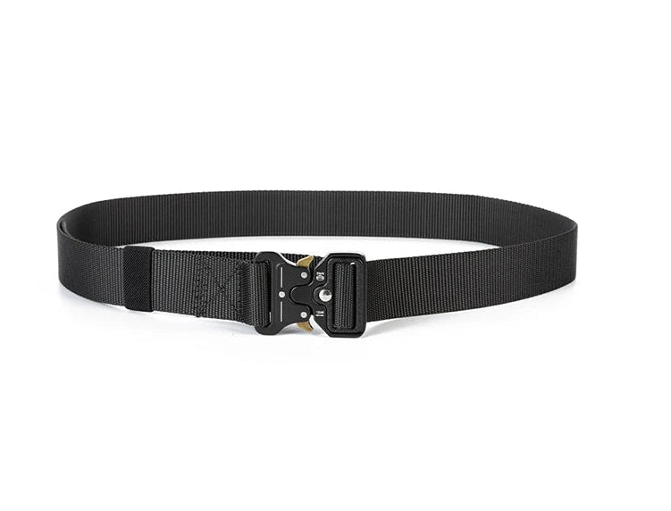 Woolpack tactical nylon belt with quick release buckle for outdoor and everyday use