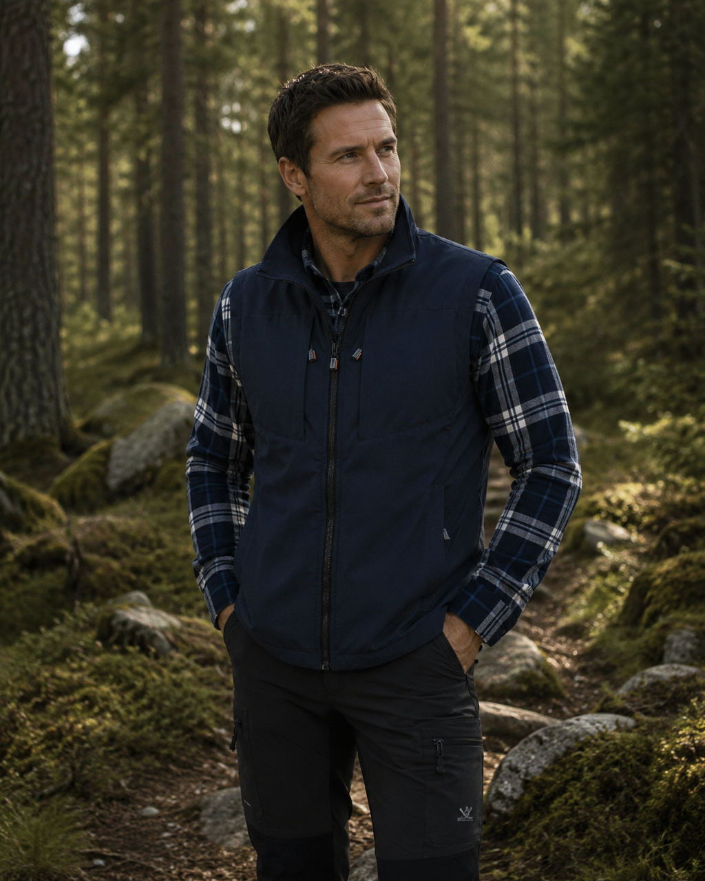 Woolpack lightweight outdoor vest for hiking and camping